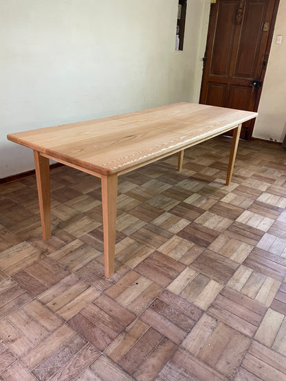 Mesa Rectangular Extensible - Madera de Roble Americano