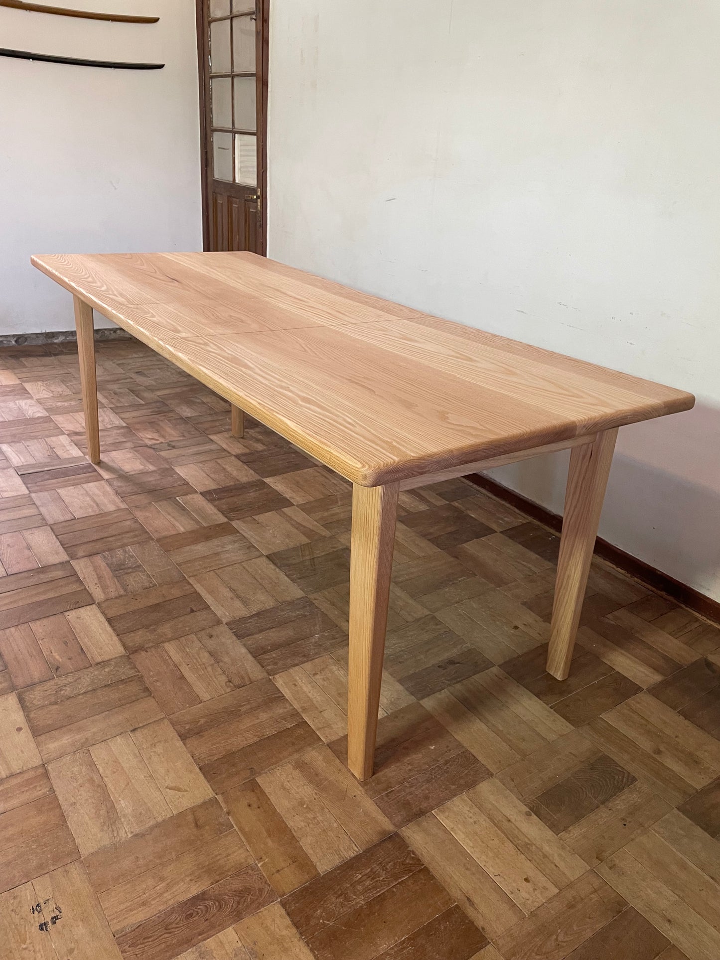 Mesa Rectangular Extensible - Madera de Roble Americano