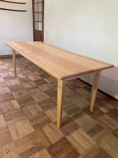 Mesa Rectangular Extensible - Madera de Roble Americano