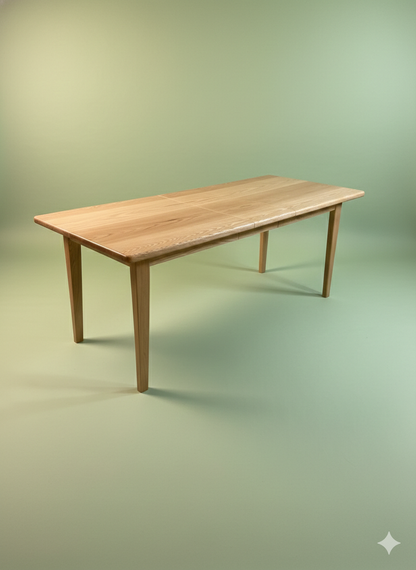 Mesa Rectangular Extensible - Madera de Roble Americano