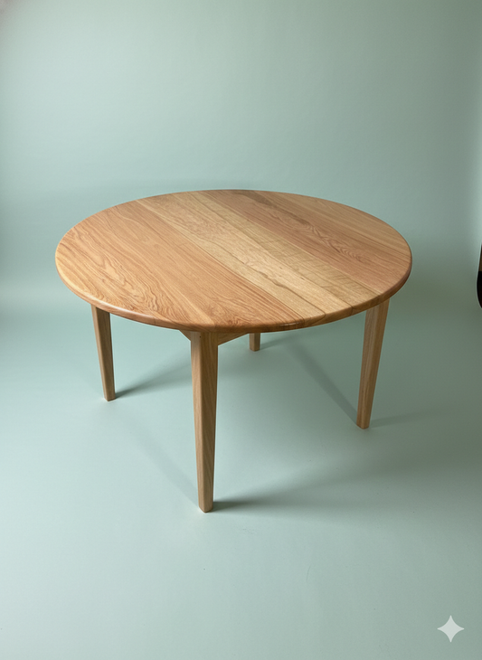 Mesa Redonda Extensible - Madera de lenga
