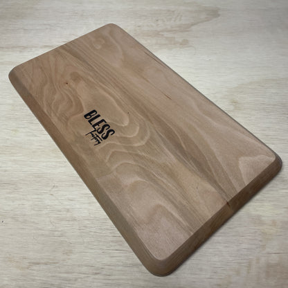 Bandeja Rectangular de Roble sin borde - 35x20 cm - con logo personalizado